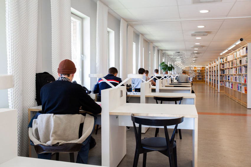 Studiemiljö, Biblioteket